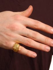 Gold Ring Accessory